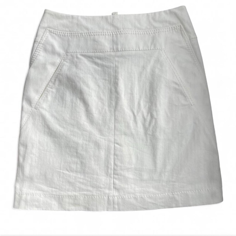 Akris Punto White Skirt Size 4